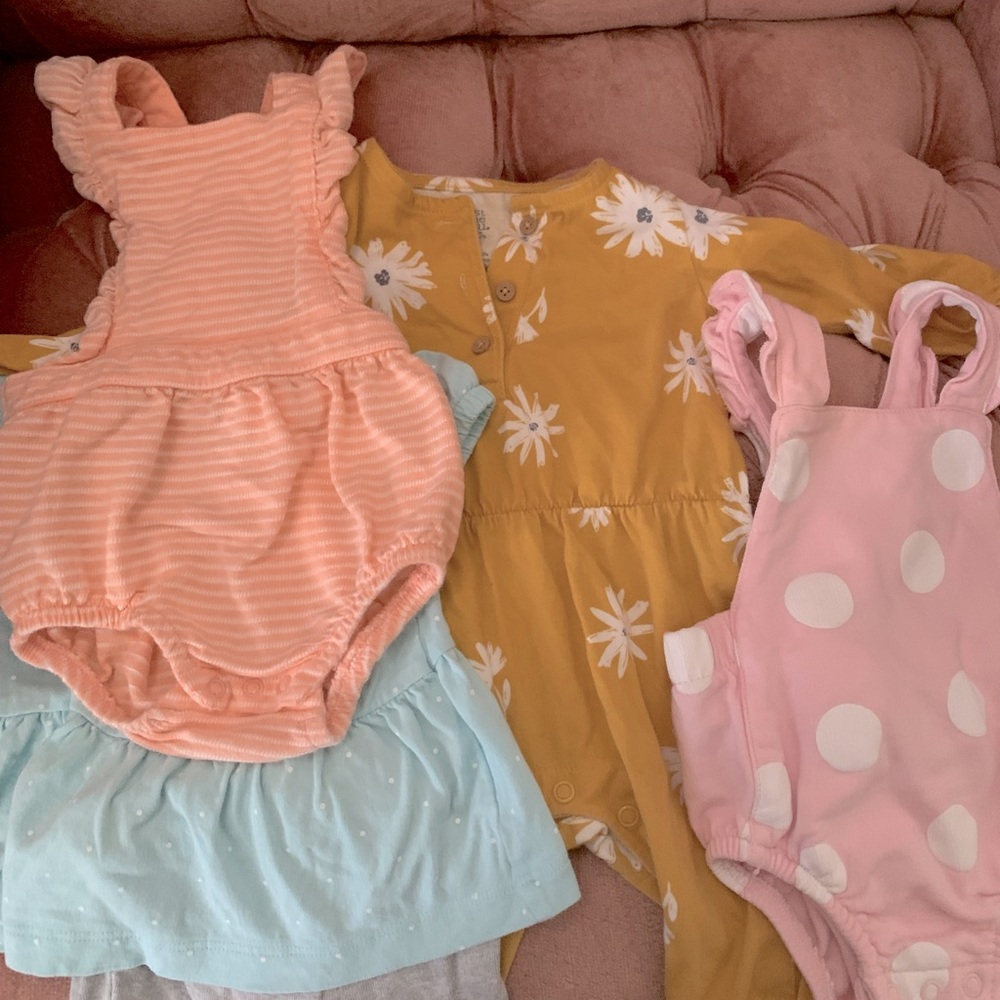 Baby girl 0-3 month outfits